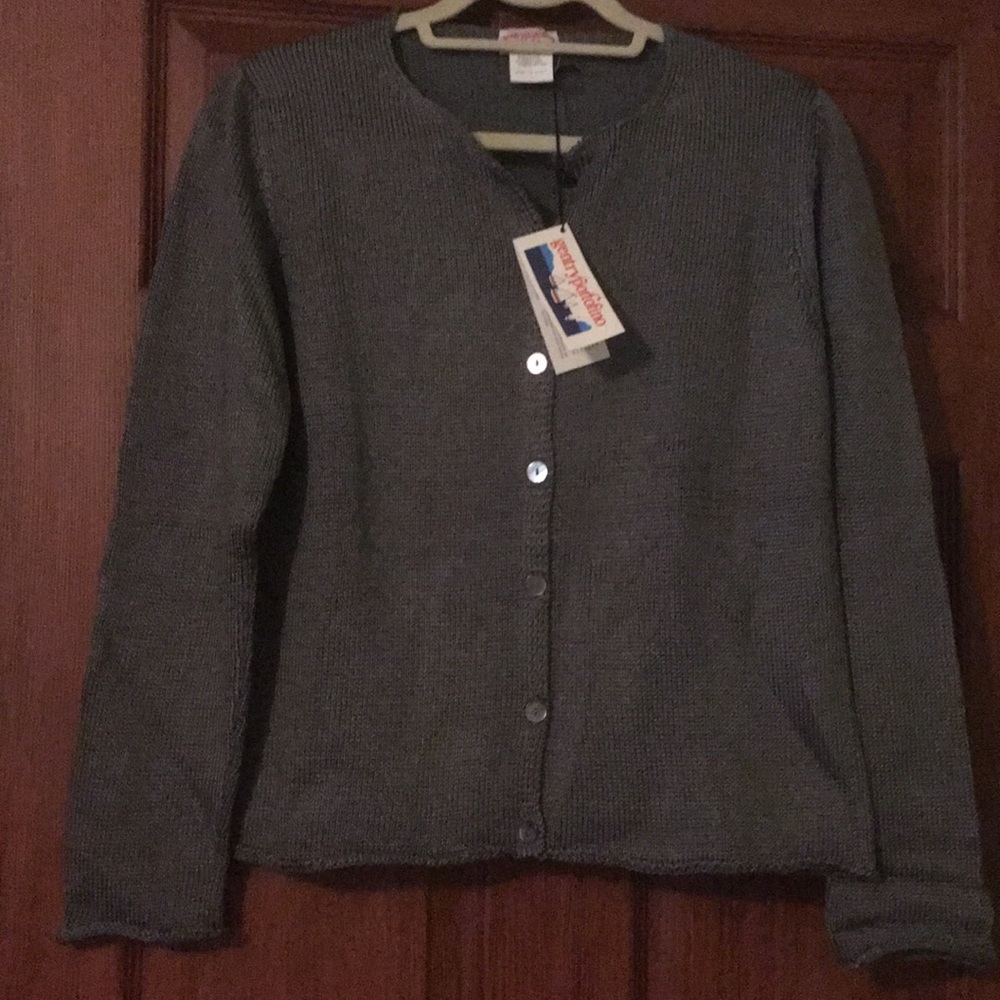 Cardigan with turtleneck top combo